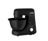 Batedeira Planetária Arno Nova Deluxe 600W com 2 Batedores e 8 Velocidades Preta SX34