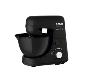 Batedeira Planetária Arno Nova Deluxe 600W com 2 Batedores e 8 Velocidades Preta SX34