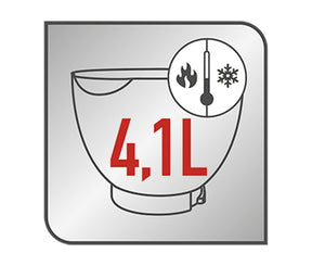 Batedeira Planetária Arno Nova Deluxe 600W com 2 Batedores e 8 Velocidades Preta SX34