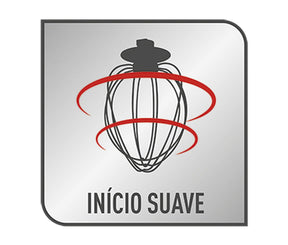 Batedeira Planetária Arno Nova Deluxe 600W com 2 Batedores e 8 Velocidades Preta SX34