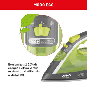 Ferro a vapor Arno Ecogliss com Modo Econômico FEC1