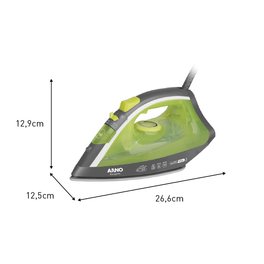 Ferro a vapor Arno Ecogliss com Modo Econômico FEC1