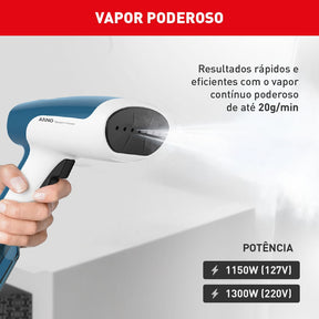 Vaporizador de Roupas Portátil Arno Steam Minute HS61