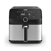 Fritadeira Air Fryer Arno Mega Digital 7,5L Inox AFD7