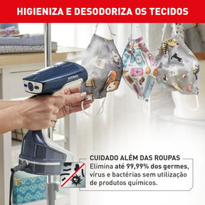 Vaporizador de Roupas Portátil Arno Steam Power HS81