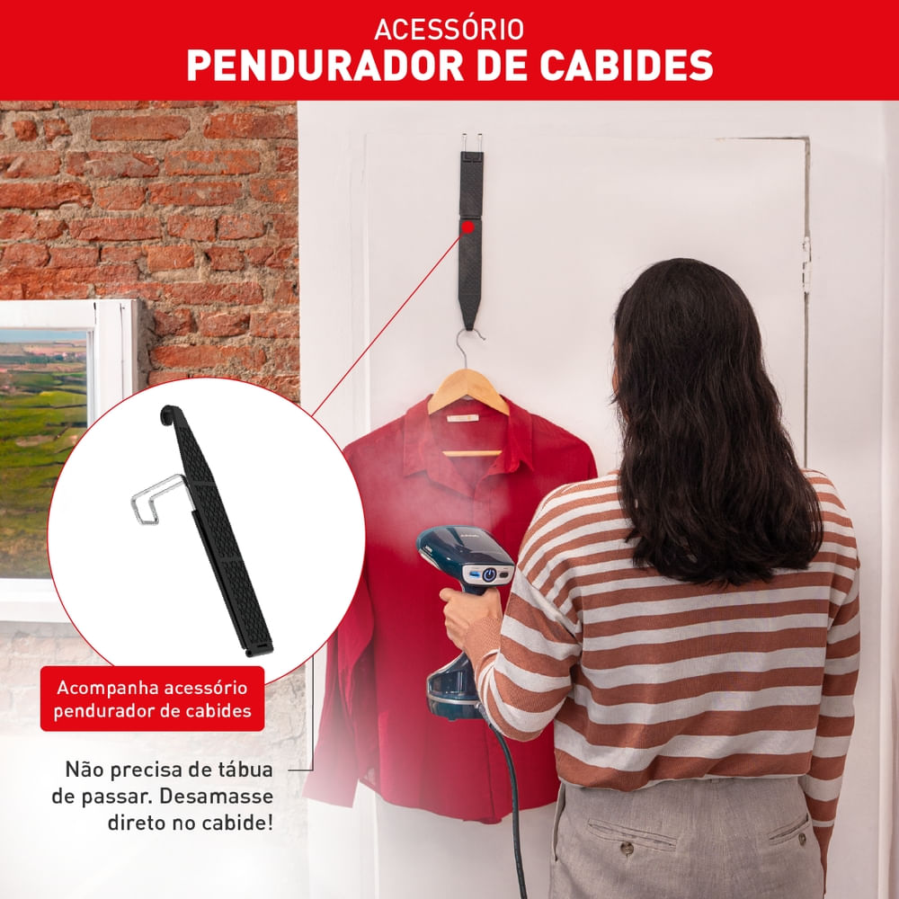 Vaporizador de Roupas Portátil Arno Steam Power HS81