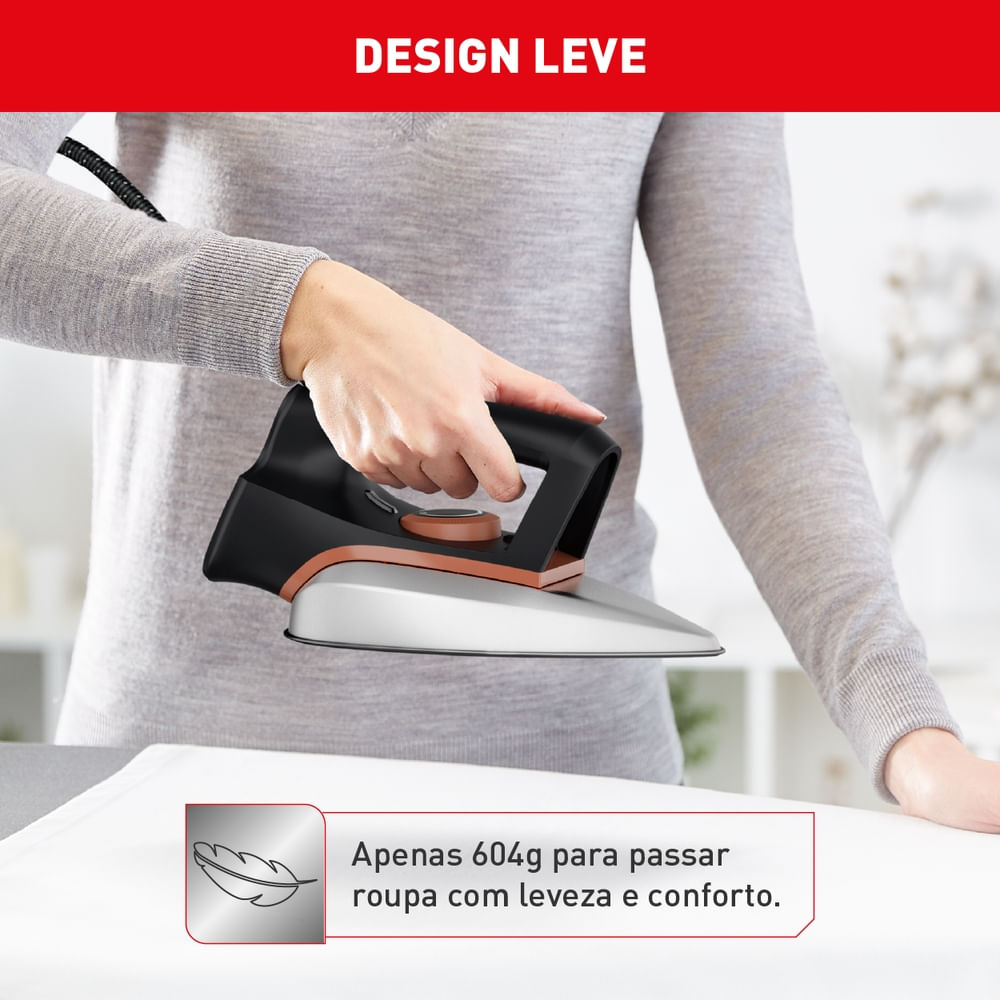 Ferro a Seco Arno Drygliss com Base Antiaderente FS31