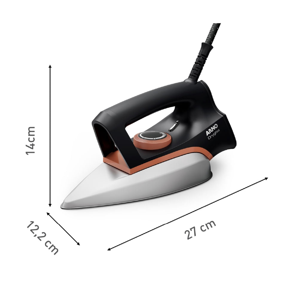 Ferro a Seco Arno Drygliss com Base Antiaderente FS31