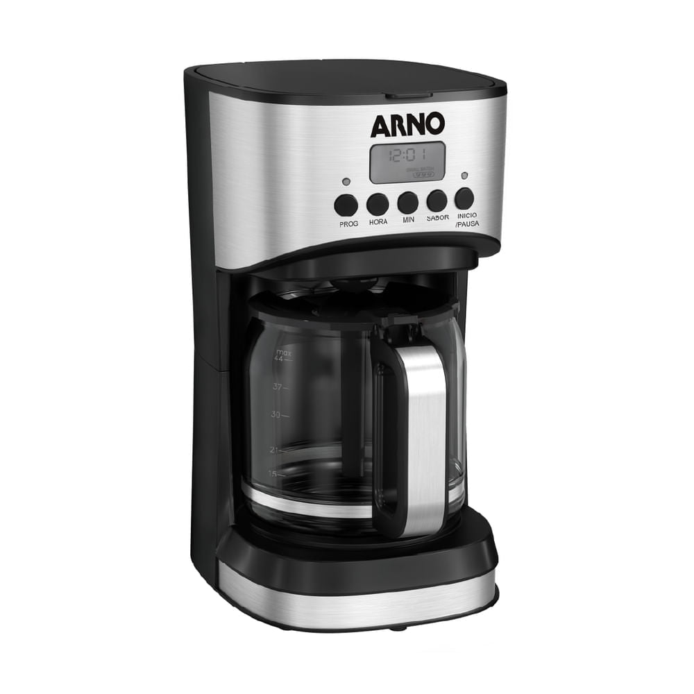 Cafeteira Filtro Digital Arno New Element com 1,8L Tubo misturador e Funções Programáveis CFNE