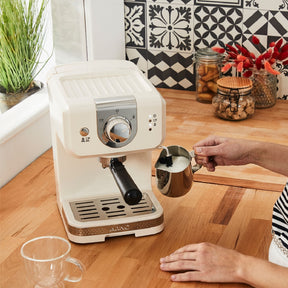 Cafeteira Arno Espresso Steam e Pump Opio Soleil Marfim SCSP