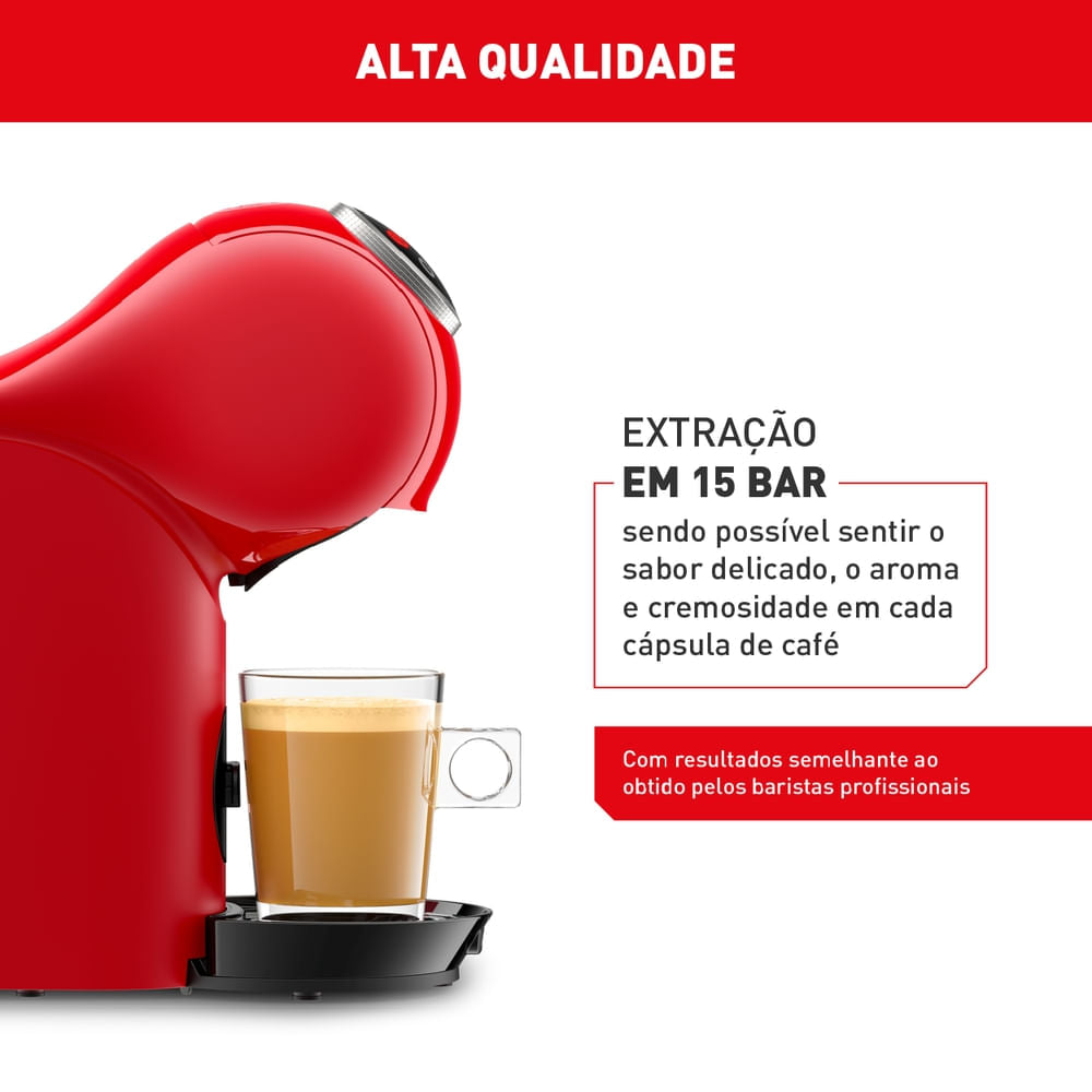 Nescafé Dolce Gusto Arno Genio S Plus Multibebidas Digital Automática Vermelha DGS3