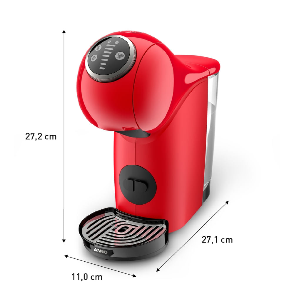 Nescafé Dolce Gusto Arno Genio S Plus Multibebidas Digital Automática Vermelha DGS3