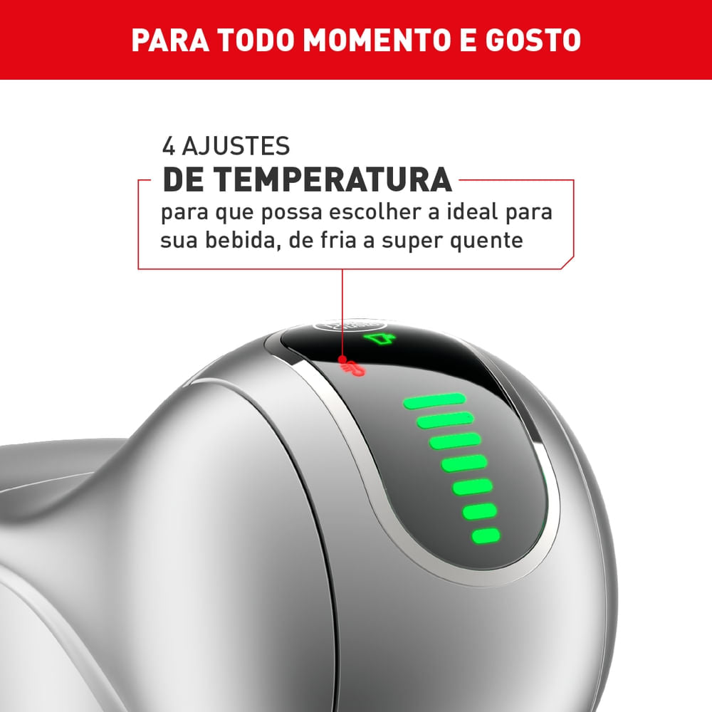 Nescafé Dolce Gusto Arno Genio S Touch Multibebidas Digital Automática Cinza DGS4