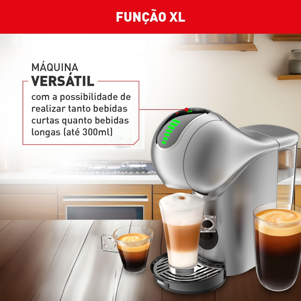 Nescafé Dolce Gusto Arno Genio S Touch Multibebidas Digital Automática Cinza DGS4