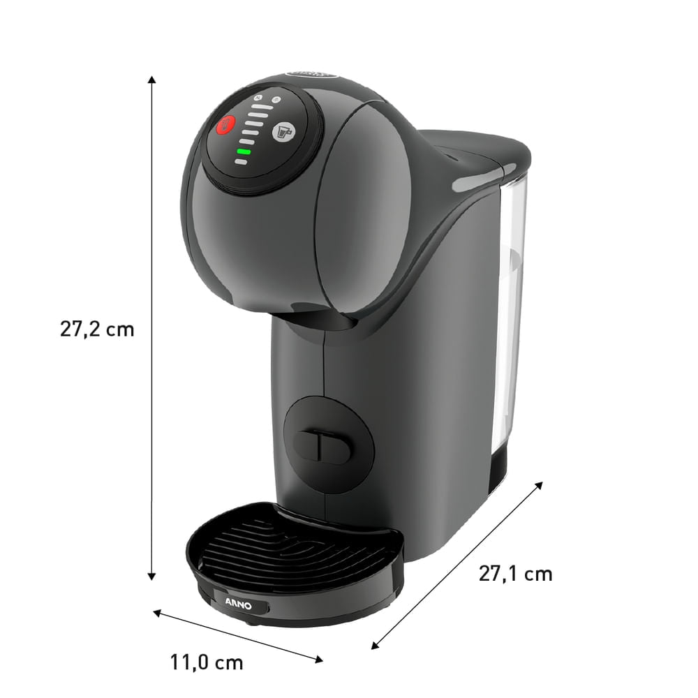 Nescafé Dolce Gusto Arno Genio S Basic Multibebidas Digital Automática Grafite DGS5
