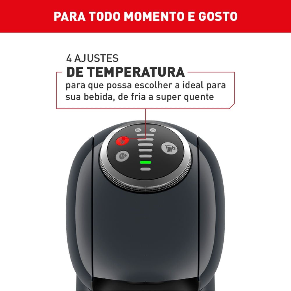 Nescafé Dolce Gusto Arno Genio S Plus Multibebidas Digital Automática Cinza DGS6