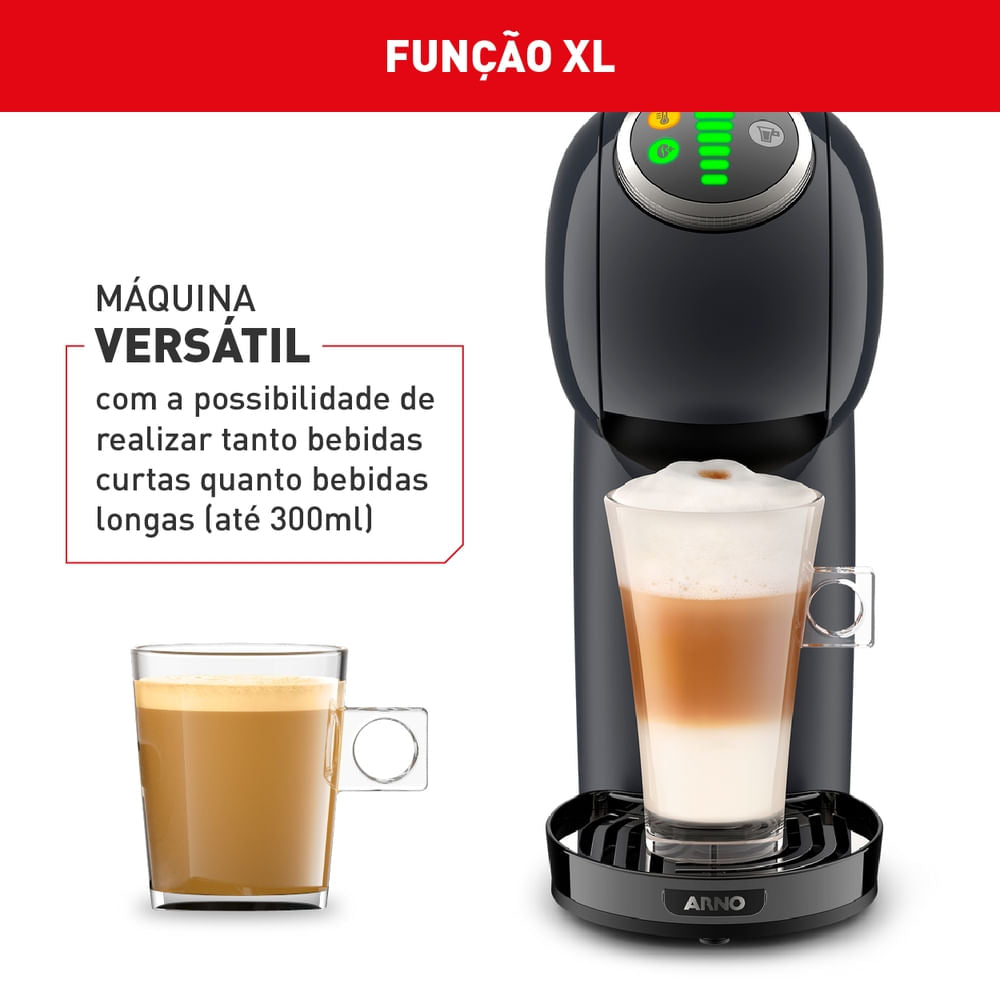 Nescafé Dolce Gusto Arno Genio S Plus Multibebidas Digital Automática Cinza DGS6