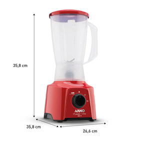 Liquidificador Arno Power Mix Vermelho LQ11