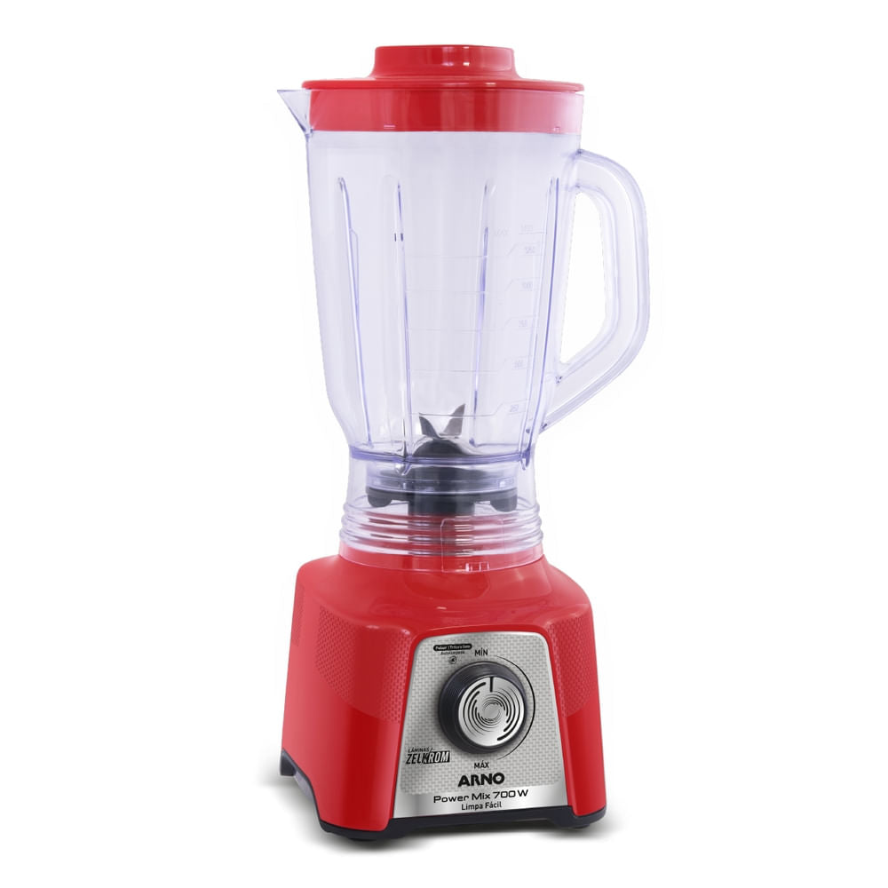 Liquidificador Arno Power Mix Limpa Fácil 700W Vermelho LQ36