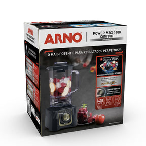 Liquidificador Arno Power Max Autolock 1400W Cinza LN82