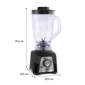 Liquidificador Arno Power Mix Limpa Fácil 700W Comfort Preto LQ35