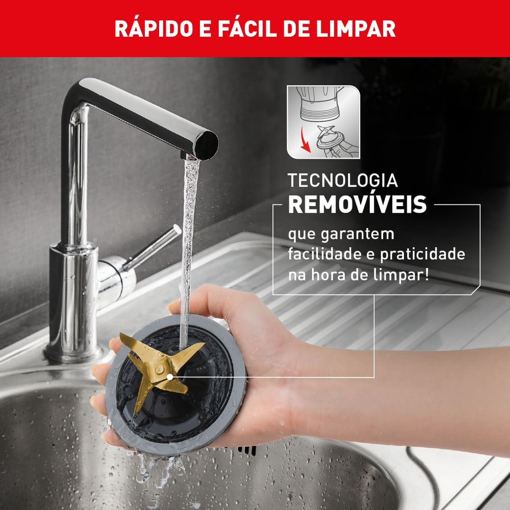 Liquidificador Arno Ultraforce Pro Inox Vidro LN93