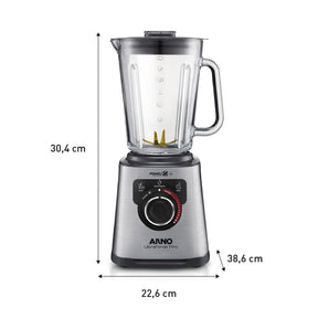 Liquidificador Arno Ultraforce Pro Inox Vidro LN93