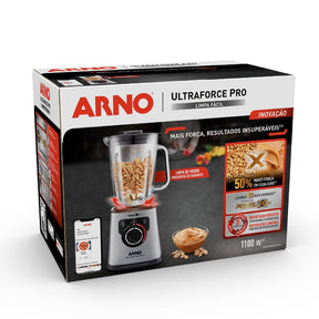 Liquidificador Arno Ultraforce Pro Inox Vidro LN93