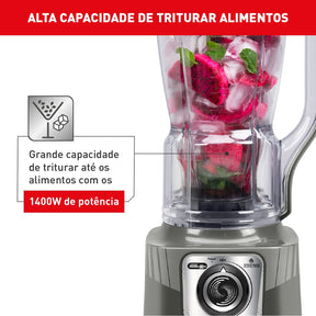 Liquidificador Arno Power Max XXL 1400W Cinza LN87