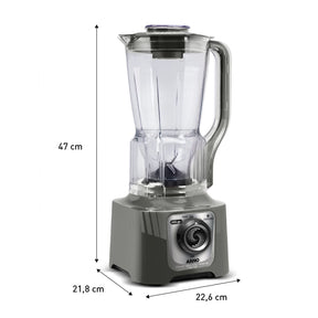 Liquidificador Arno Power Max XXL 1400W Cinza LN87