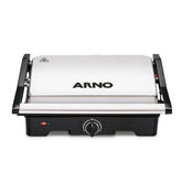 Grill Arno Dual Inox com abertura de 180° GNOX