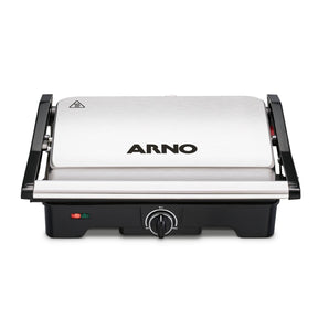 Grill Arno Dual Inox com abertura de 180° GNOX