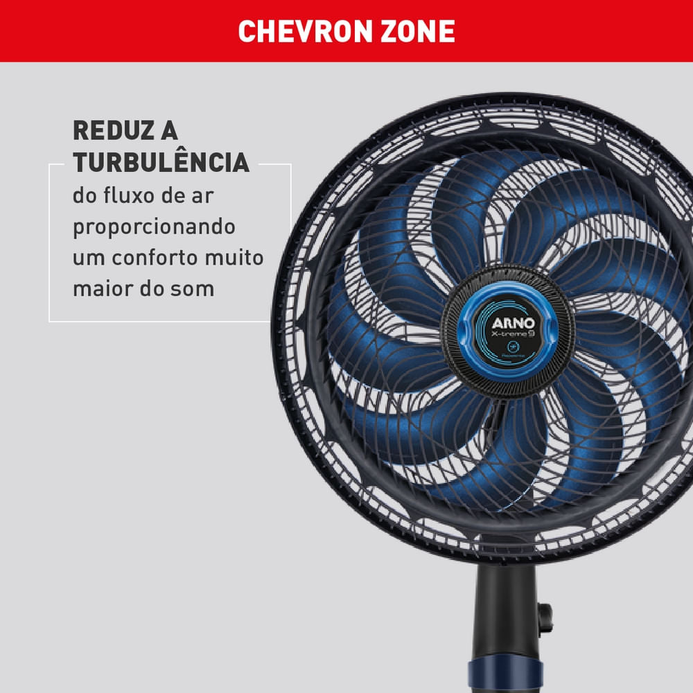 Ventilador Arno X-treme 9 Coluna Repelente 40cm VE9R