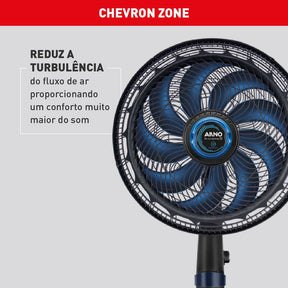 Ventilador Arno X-treme 9 Coluna Repelente 40cm VE9R