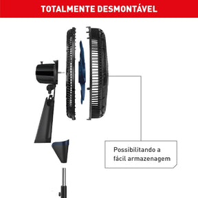 Ventilador Arno Xtreme Force Breeze Coluna 50cm VB52