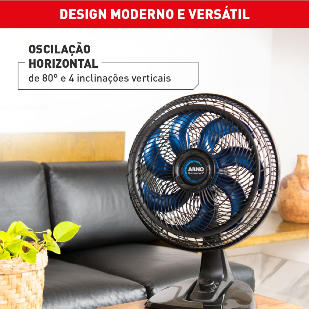 Ventilador Arno X-treme 7 Mesa 40cm VE70