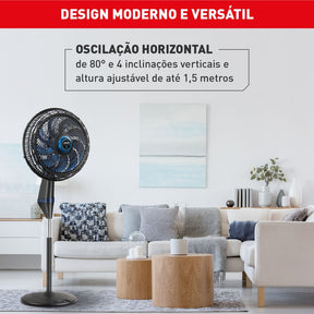 Ventilador Arno X-treme 9 Coluna Repelente 40cm VE9R