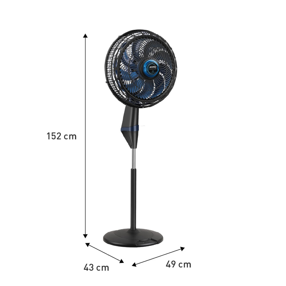 Ventilador Arno X-treme 9 Coluna Repelente 40cm VE9R