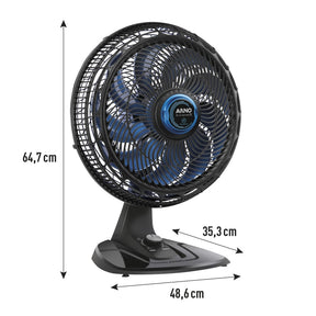 Ventilador Arno X-treme 9 Mesa Repelente 40cm VE95