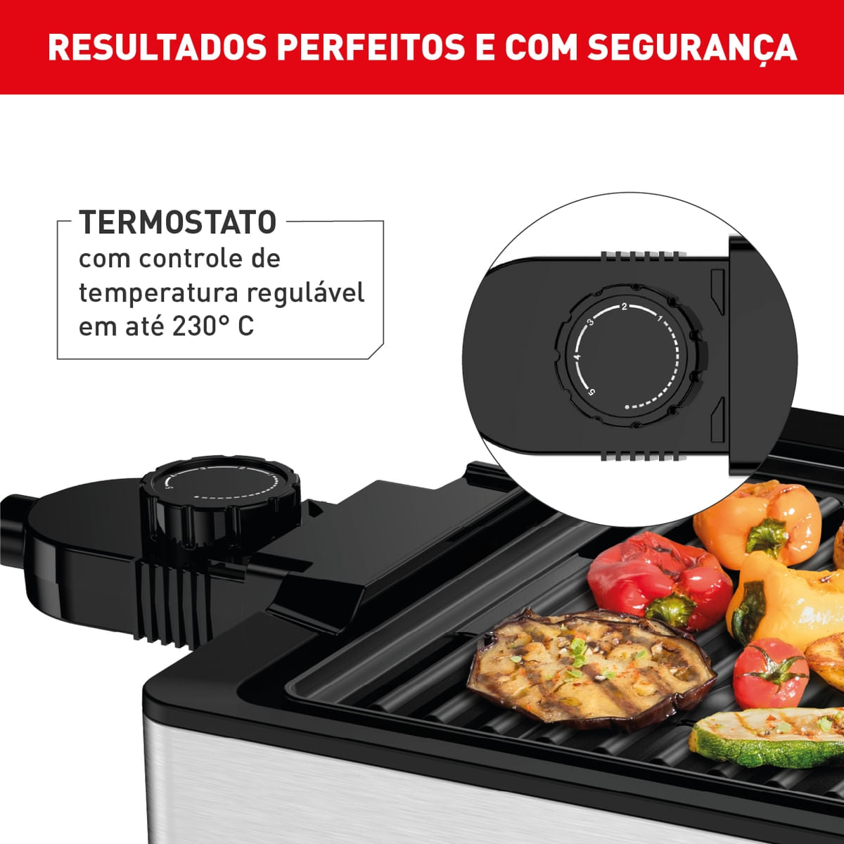 Churrasqueira Elétrica Arno Mais Sabor e Menos Fumaça GPRA