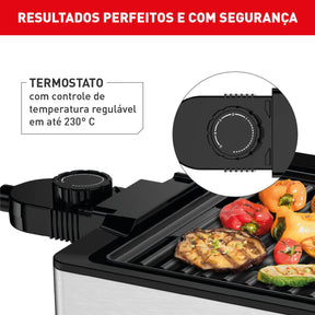 Churrasqueira Elétrica Arno Mais Sabor e Menos Fumaça GPRA