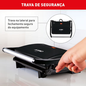 Sanduicheira Grill Arno Compact Preto GPTO