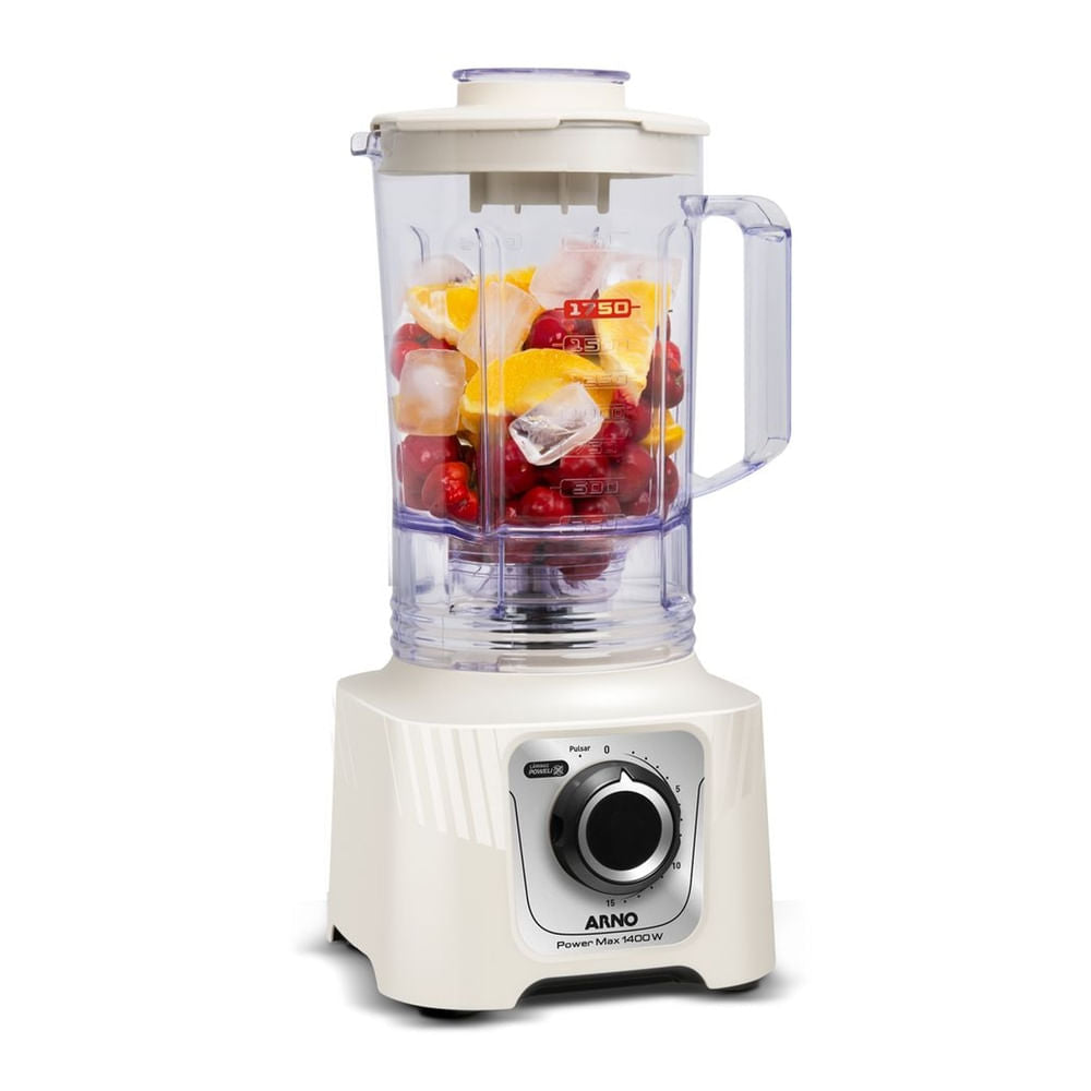 Liquidificador Arno Power Max 1400W Marfim LN64