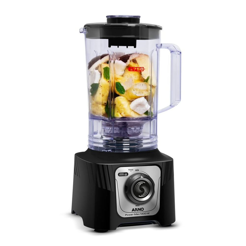 Liquidificador Arno Power Max 1400W Preto LN65