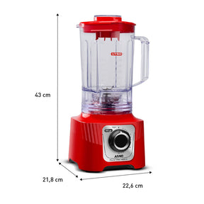 Liquidificador Arno Power Max Vermelho 1400W LN63
