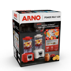 Liquidificador Arno Power Max Vermelho 1400W LN63