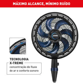 Ventilador de Coluna 40cm Arno X-TREME 7, 7 PÁS, 150W VE7C