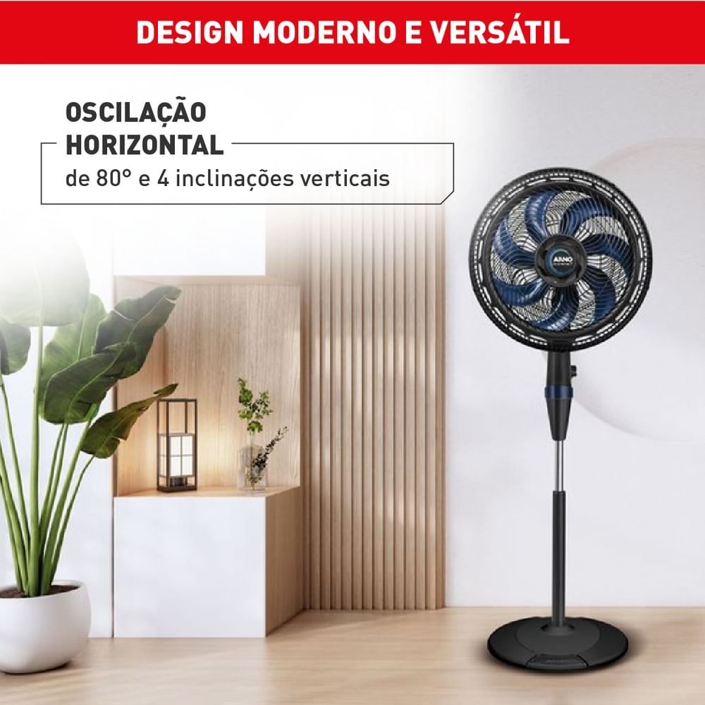 Ventilador de Coluna 40cm Arno X-TREME 7, 7 PÁS, 150W VE7C
