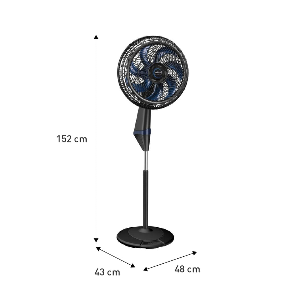 Ventilador de Coluna 40cm Arno X-TREME 7, 7 PÁS, 150W VE7C