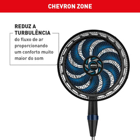 Ventilador de Coluna 40cm Arno X-TREME 9, 9 PÁS, 160W VE9C